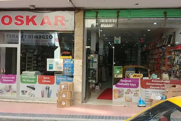 Oskar Kitabevi Kasap Sokak - Kırtasiye Mağazası - Trabzon Akçaabat