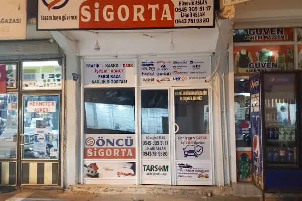 7/24 Öncü sigorta aracılık hizmetleri limited şirketi - Sigorta Acentesi - Şanlıurfa Bozova