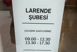 Ziraat Bankası Larende/Konya Şubesi