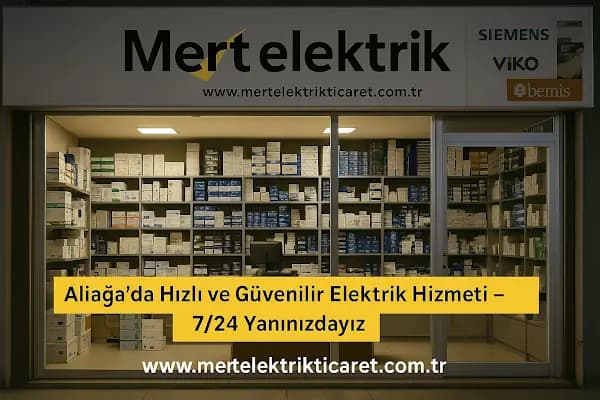 MERT ELEKTRİK - Elektrik Hizmeti Sağlayıcısı - İzmir Aliağa
