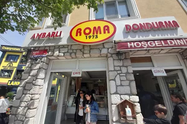 Ambarlı Roma Dondurmacısı - Dondurma dükkanı - İstanbul Adalar