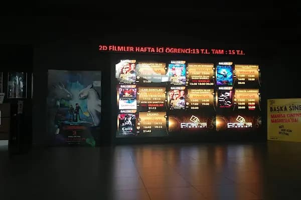 Cinens Sinemaları Manisa - Sinema Salonu - Manisa Yunusemre