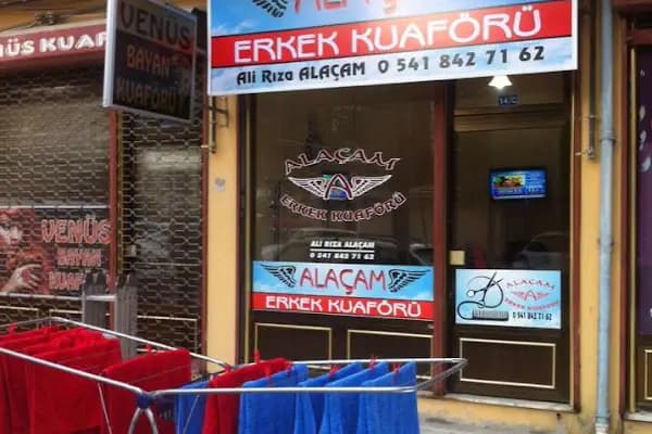 ALAÇAM ERKEK KUAFÖRÜ - Berber Dükkanı - Amasya Dere Mahallesi