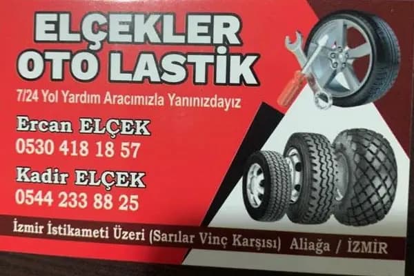Elçekler Oto lastik - Oto Lastik Dükkanı - İzmir Aliağa