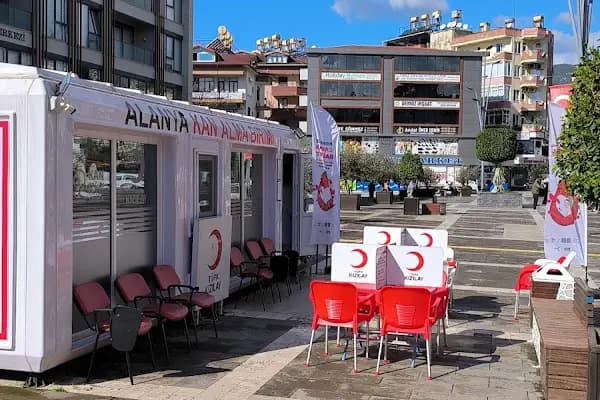 Türk Kızılay Alanya Kan Alma Birimi - Kan Bağışı Merkezi - Antalya Alanya