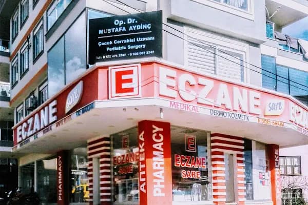 sare eczanesi - Eczane İçeren İşletme - Antalya Manavgat