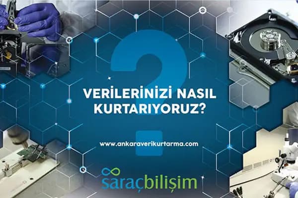 Saraç Bilişim, Bilgisayar Servisi Veri Kurtarma - Bilgisayar Tamir Servisi - Ankara Çankaya