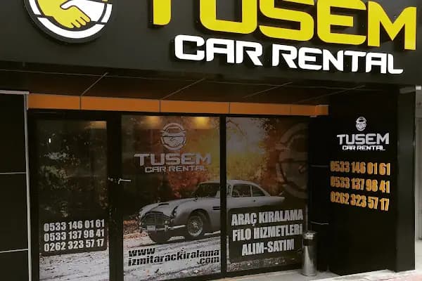 tusem car rental - Araba Kiralama Şirketi - Kocaeli Körfez