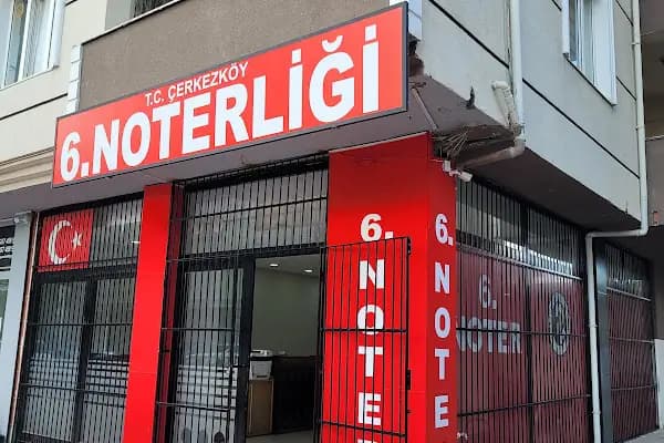 Çerkezköy 6. Noterliği - Noter - Tekirdağ Çerkezköy