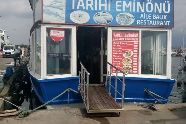Mavi Körfez Tarihi Eminönü Balıkçısı - Deniz mahsülleri restoranı - Kocaeli İzmit