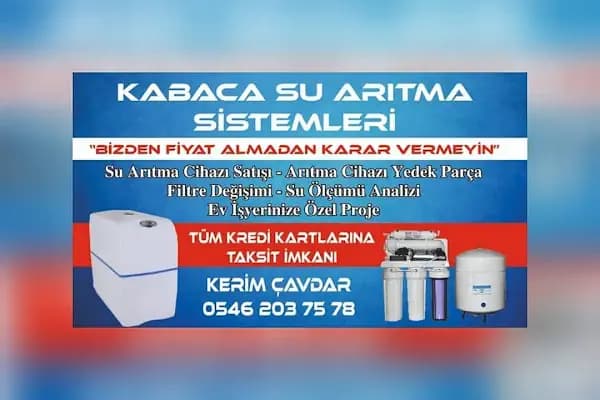 AKYURT KABACA SU ARITMA - Su Arıtma Ürünleri Tedarikçisi - Ankara Akyurt