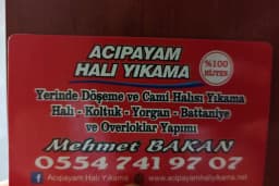 Acıpayam Halı Yıkama