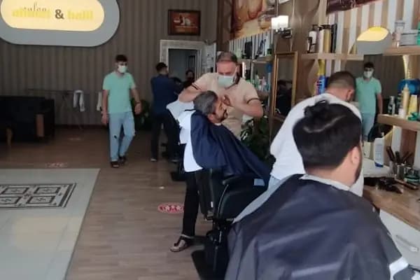 Salon Ahmet Çiçek - Berber Dükkanı - Gaziantep Şahinbey