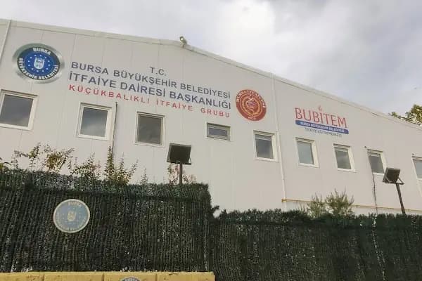 İtfaiye Küçükbalıklı Grup Amirliği - İtfaiye İstasyonu - Bursa Osmangazi