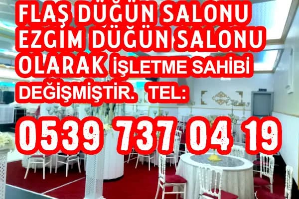 Flaş Düğün Salonu - Düğün Salonu - Bursa İnegöl