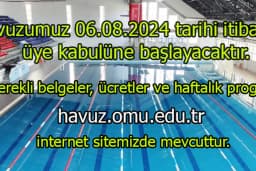 Ondokuzmayıs Üniversitesi Olimpik Yüzme Havuzu