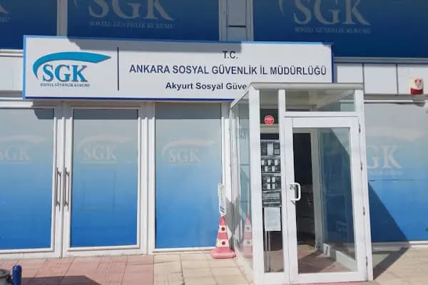 Sgk İl Müdürlüğü Akyurt Şubesi - Yerel Resmi Daire - Ankara Akyurt