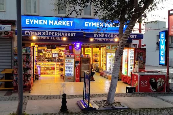 Eymen Market Tekel Bayi - Gümbet Market - Evlere Paket Servis - Bakkal - Muğla Bodrum