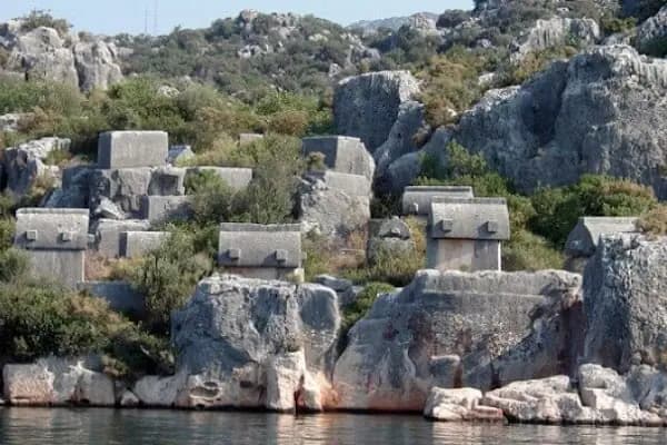Theimussa Antik Kenti - Tarihi Yer - Antalya Demre