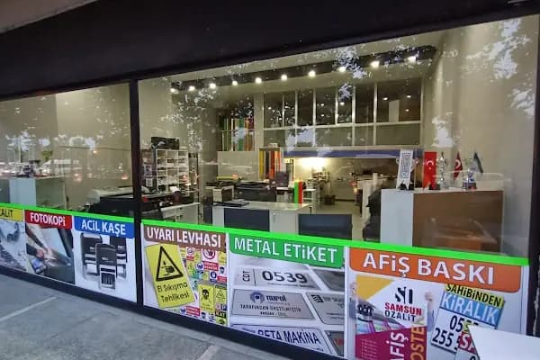 Samsun Ozalit Baskı Merkezi - Dijital Baskı Merkezi - Samsun Alaçam