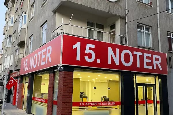 15.noter - Noter - Kayseri Melikgazi