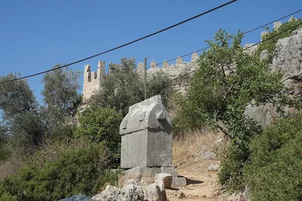 Üçağız Mezarlığı - Mezarlık - Antalya Döşemealtı