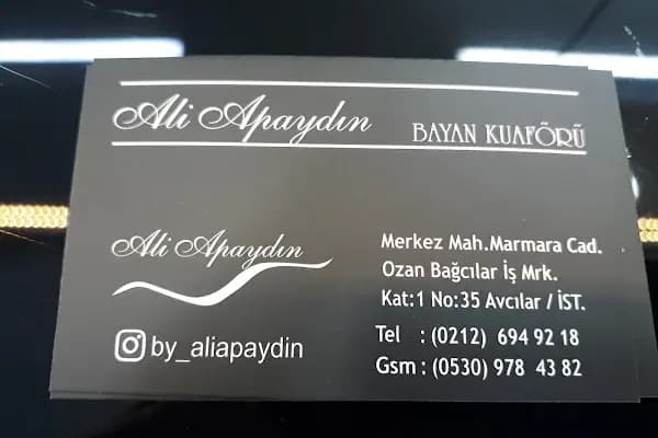 Bayan Kuaförü Ali Apaydın - Kuaför - İstanbul Avcılar