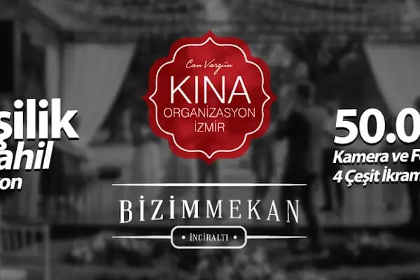 Bizim Mekan İnciraltı - Düğün Salonu - İzmir Menderes