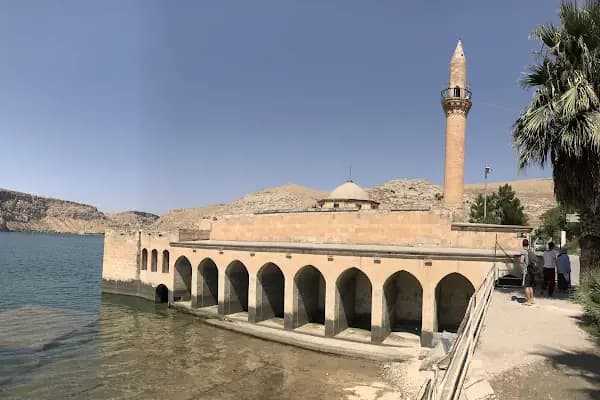 Halfeti Batık Camii - Tarihi Yer - Gaziantep Yavuzeli