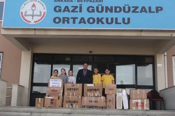 GAZİ GÜNDÜZALP ORTAOKULU - Okul - Ankara Beypazarı