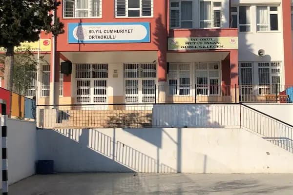 80. Yıl Cumhuriyet Ortaokulu - Okul - Antalya Demre