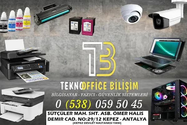 TEKNOOFFİCE BİLİŞİM ( BİLGİSAYAR VE YAZICI TAMİR SATIŞ - GÜVENLİK SİSTEMLERİ ) - Bilgisayar Güvenlik Hizmetleri - Antalya Alanya