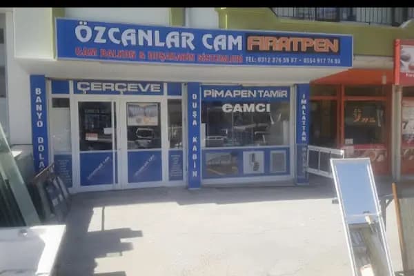 ÖZCANLAR CAM Balkon duşakabin pimapen sineklik sistemleri - Cam Dükkanı - Ankara Altındağ