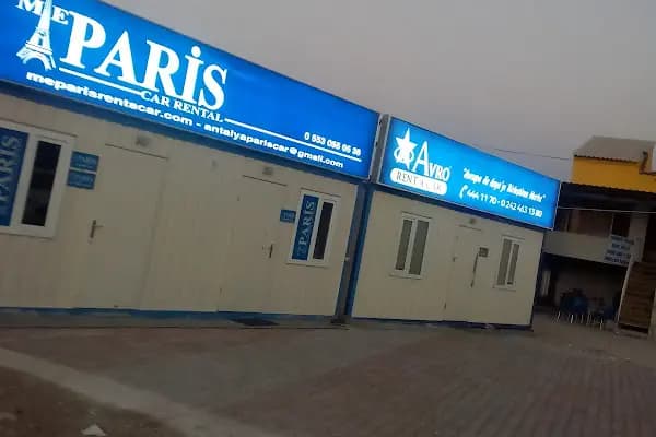 Horuz Park - Araba Kiralama Şirketi - Antalya Aksu