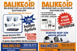 BALIKESİR BİLGİSAYAR VE GÜVENLİK SİSTEMLERİ