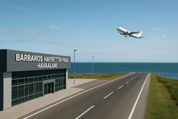 Barbaros Hayrettin Paşa Havaalanı-Hayırsız Ada Feribot İskelesi - Yerel Havaalanı - Balıkesir Karesi