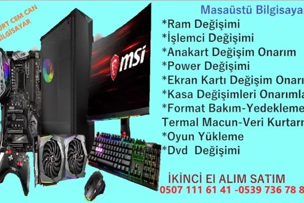 Esenyurt Cem Can Bilgisayar Cep TelefonuTeknik Servis İkinci El Alım Satım - Resim 5