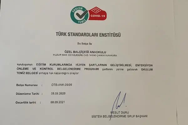 Özel Balçiçeği Anaokulu - Resim 9