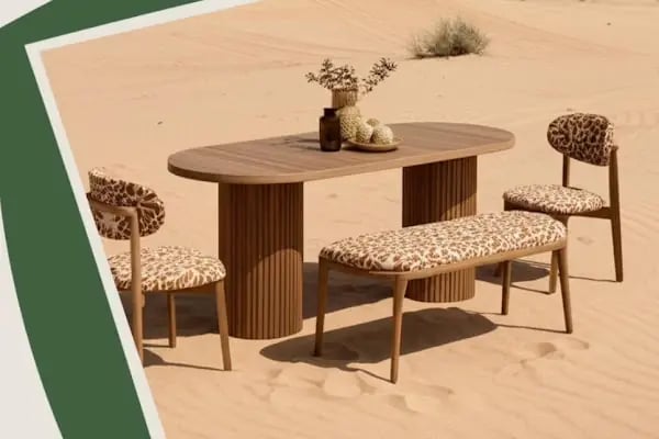İnegöl Sandalye Masa Chair Walnut Table - Resim 10
