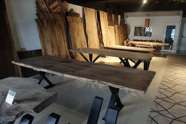 İnegöl Sandalye Masa Chair Walnut Table - Resim 4