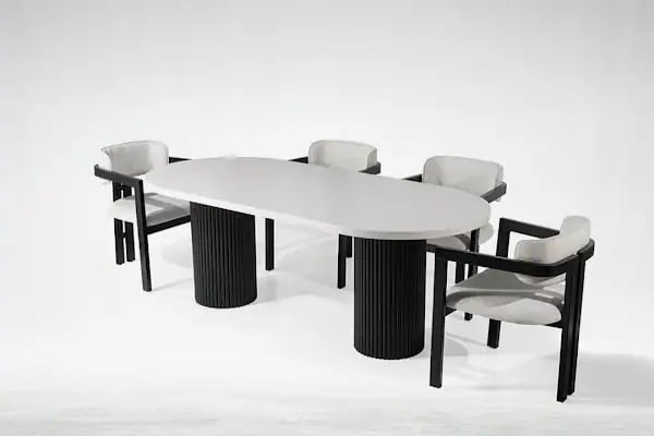 İnegöl Sandalye Masa Chair Walnut Table - Resim 17