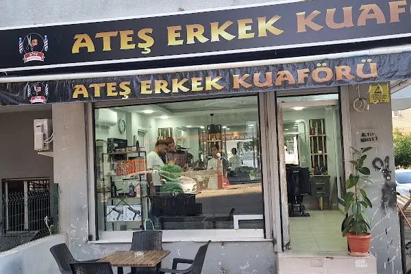Ateş erkek kuaförü - Resim 2