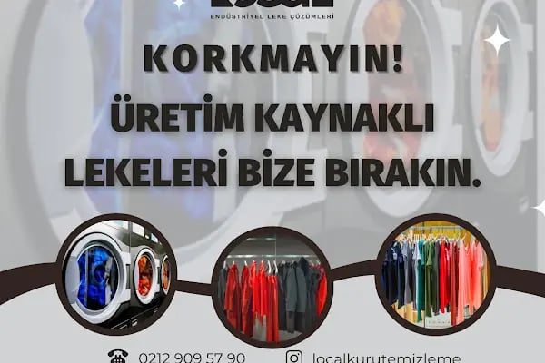 Local Kuru Temizleme Endüstriyel Leke Çözümleri - Resim 2