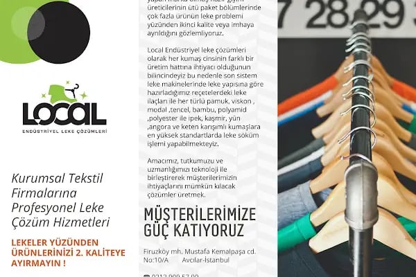 Local Kuru Temizleme Endüstriyel Leke Çözümleri - Resim 6