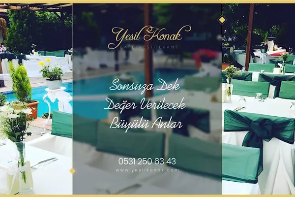 Yeşil Konak Kafe Ve Restoran Organizasyon - Resim 4