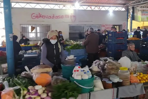 Gökova semt pazarı - Resim 11