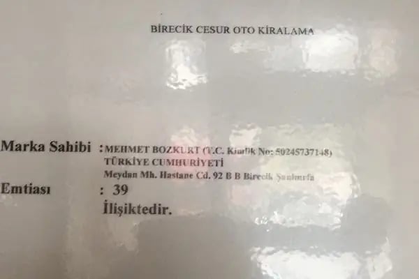 birecik cesur oto kiralama - Resim 12