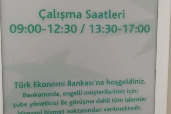 TEB Ceyhan Şubesi - Resim 1