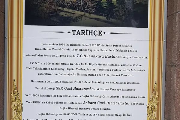 ANKARA GAZİ MUSTAFA KEMAL MESLEKİ VE ÇEVRESEL HASTALIKLAR HASTANESİ - Resim 13