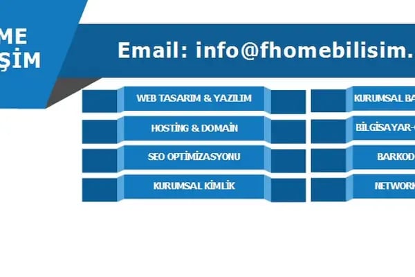 Fhome Bilişim Web Tasarım, Yazılım Ve Teknik Servis Hizmetleri - Resim 4